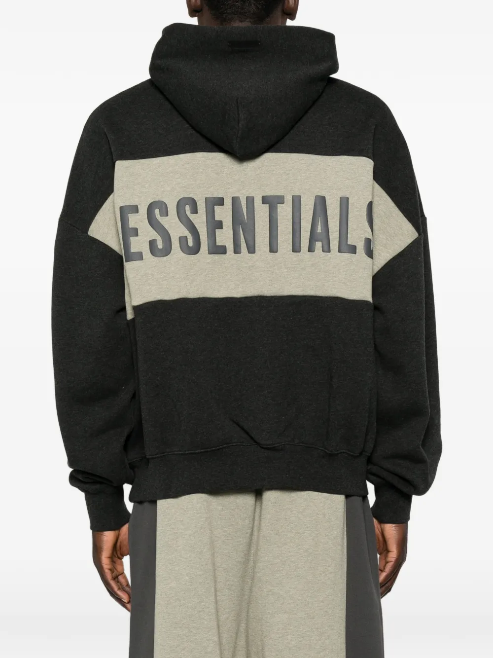 FEAR OF GOD ESSENTIALS Hoodie met logoprint Zwart