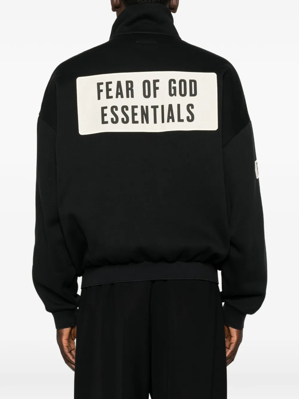 LOGO-PATCH ZIP-UP JACKET