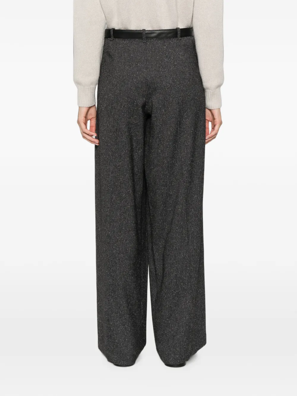DARKPARK Pantalon met ceintuur Grijs