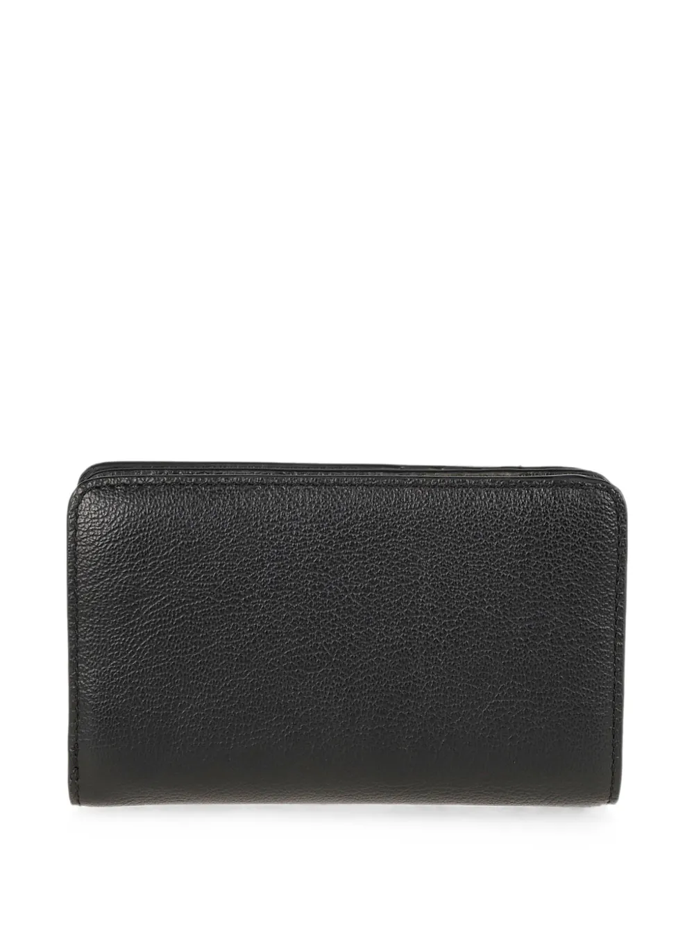 Lancel BCBG logo-print leather wallet Zwart