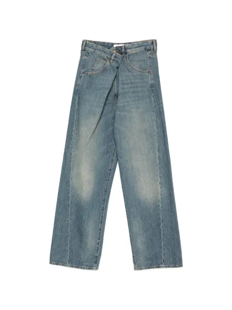DARKPARK jeans con pretina asimétrica
