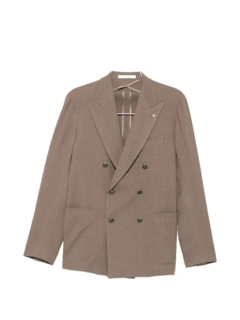 Tagliatore double-breasted peak-lapels blazer