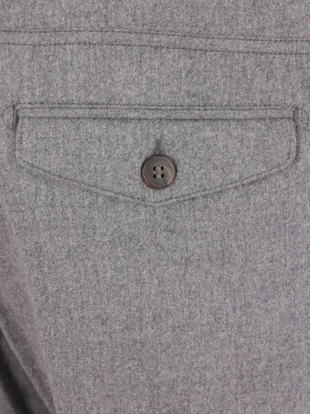 Eleventy Gemêleerde broek met trekkoordtaille Grijs