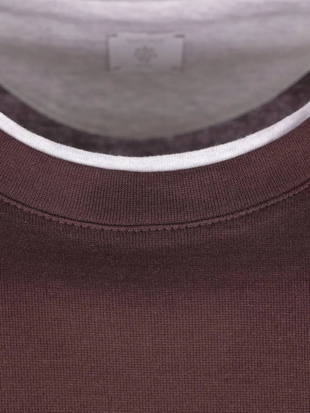 Eleventy Gelaagd T-shirt met korte mouwen Bruin