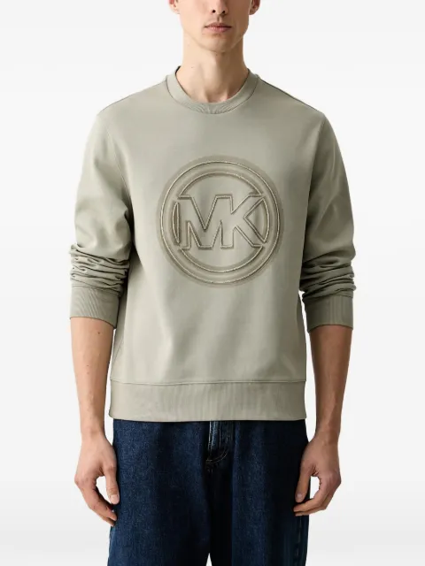 Michael Kors logo-patch sweater