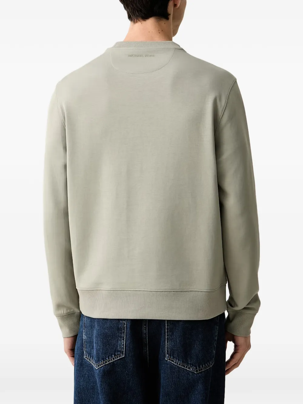 Michael Kors Trui met logopatch Grijs