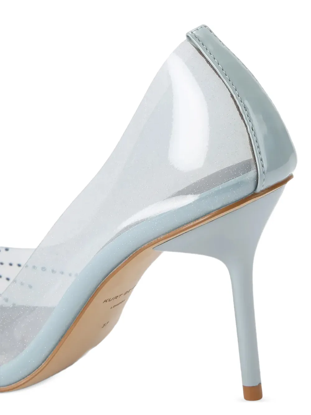 Kurt Geiger London crystal-embellished Eagle pumps Wit