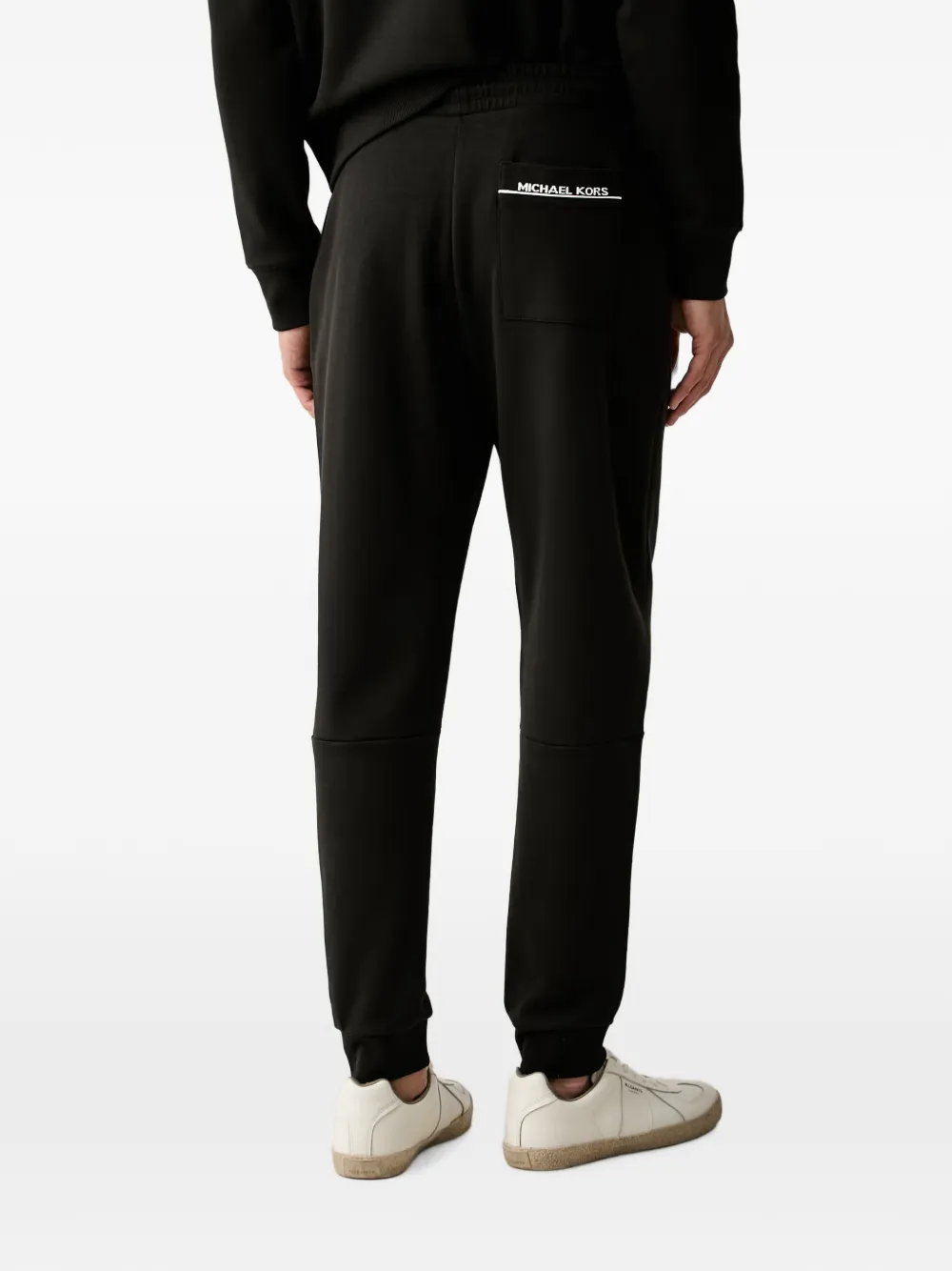 Michael Kors Trainingsbroek met logopatch Zwart