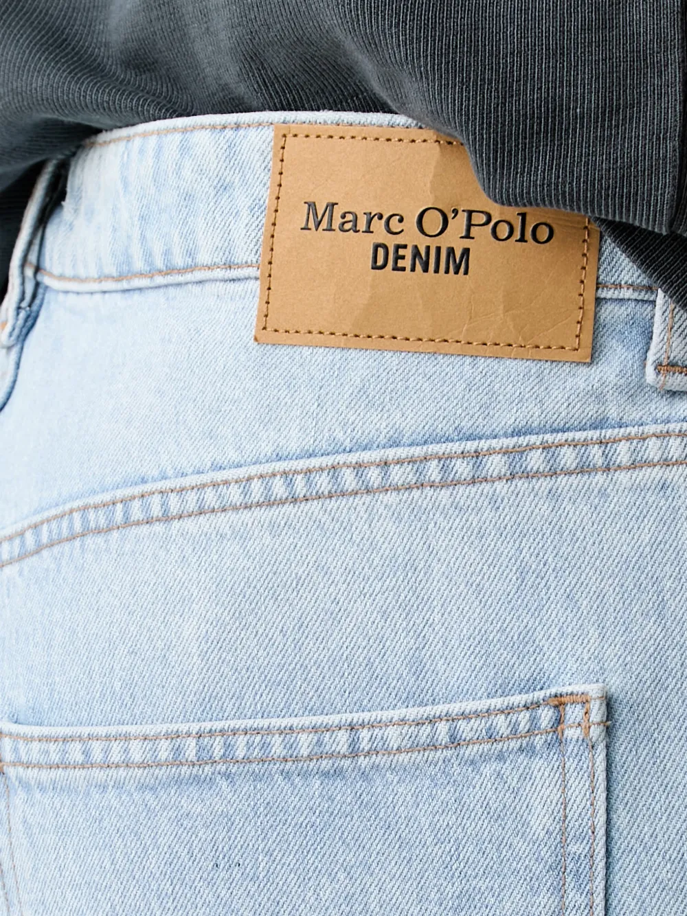 Marc O'Polo Jeans met vervaagd effect Blauw