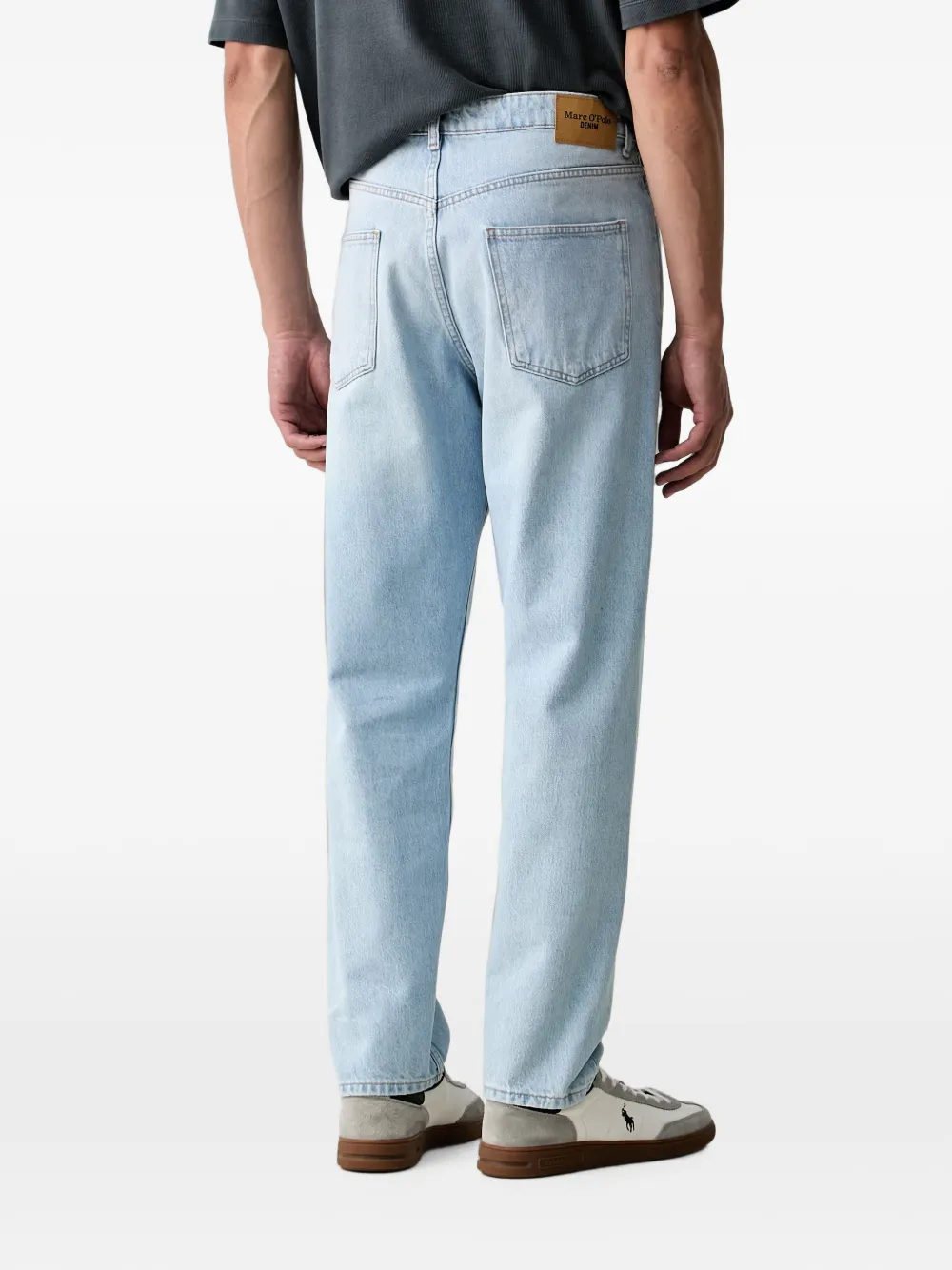 Marc O'Polo Jeans met vervaagd effect Blauw