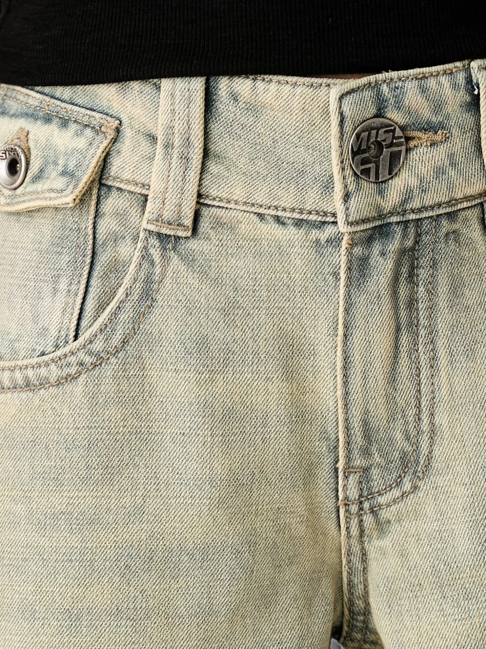 Miss Sixty logo detail jeans Blauw