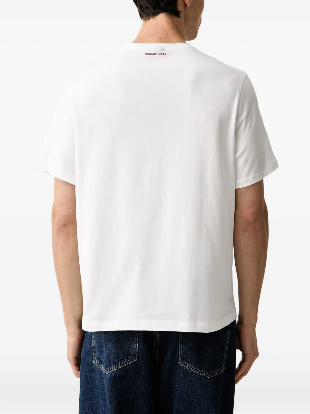 Michael Kors logo-print T-shirt Wit