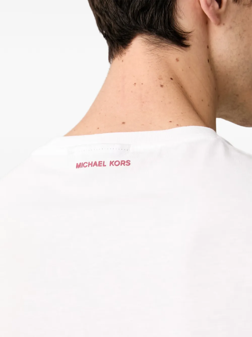 Michael Kors logo-print T-shirt Wit