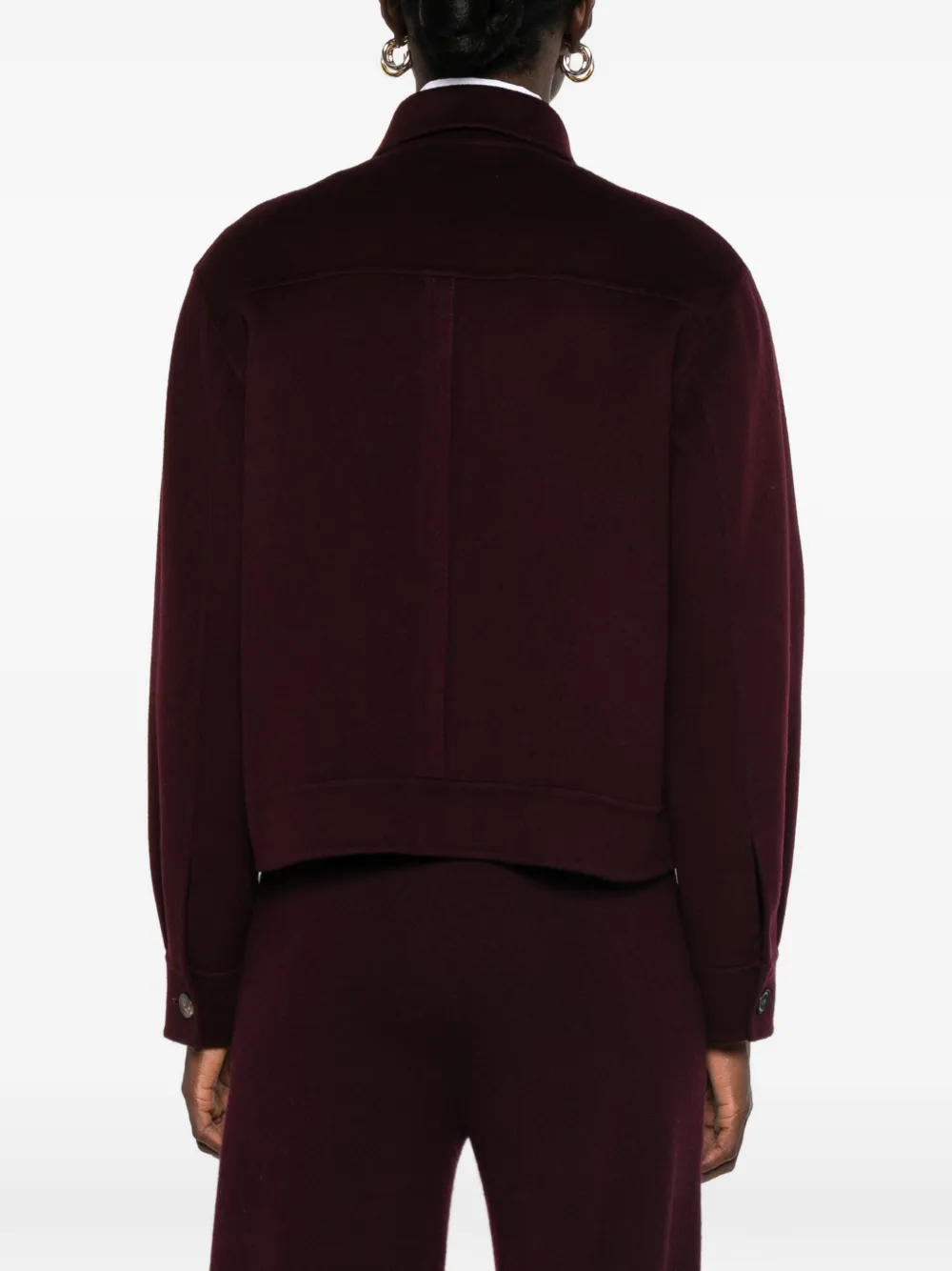 Bompard Double-sided Flap-pocket Jacket In Red