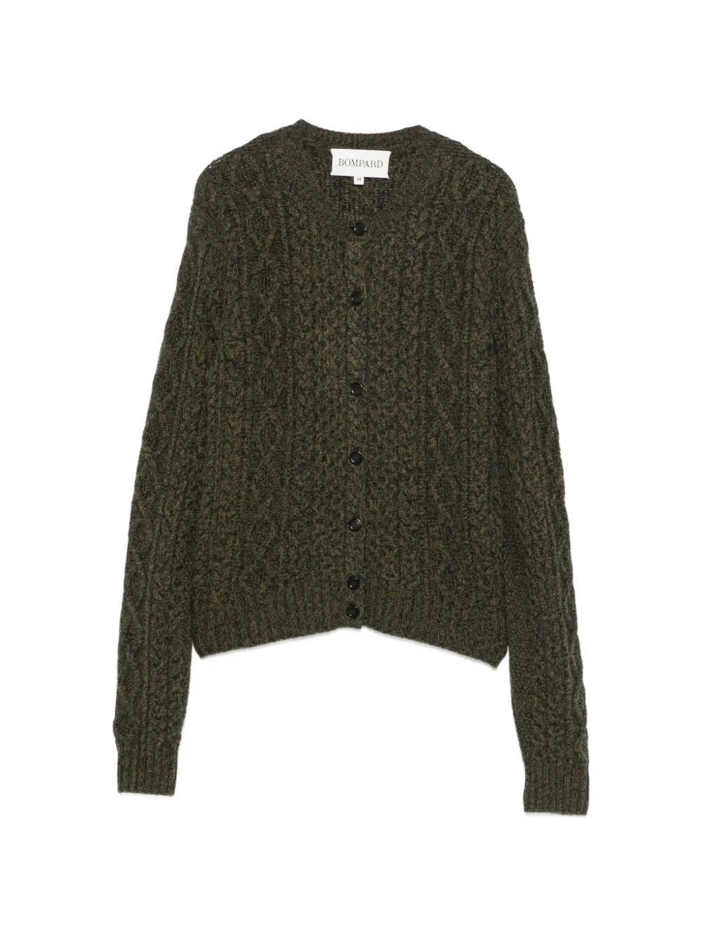 BOMPARD cable-knit cardigan - Grün