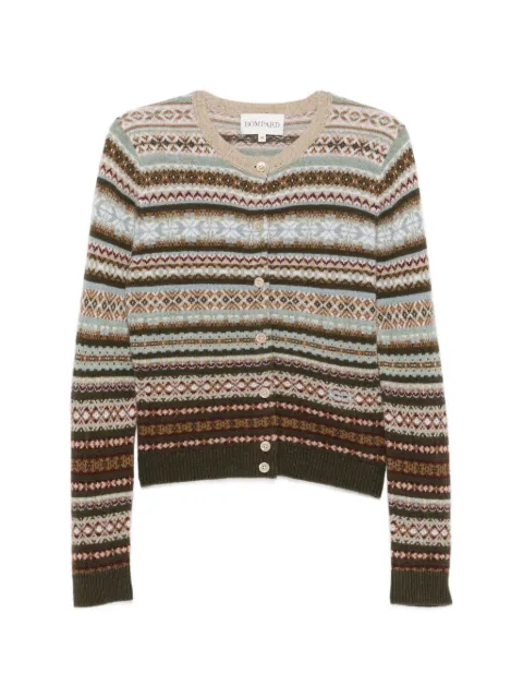 BOMPARD cárdigan de tejido fair Isle
