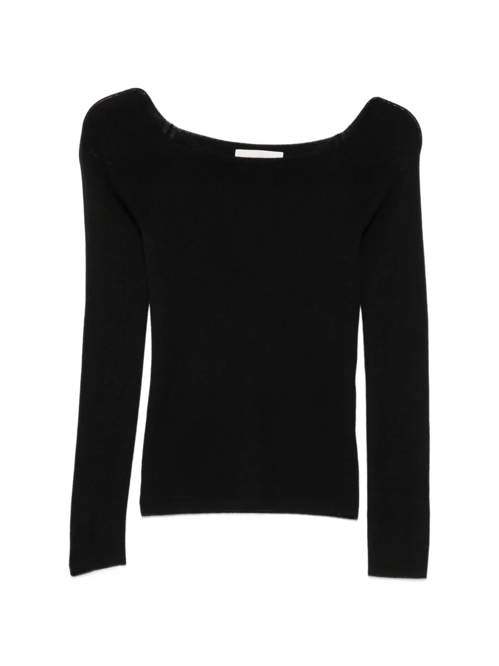 Bompard Seamless Bardot T-shirt In Black