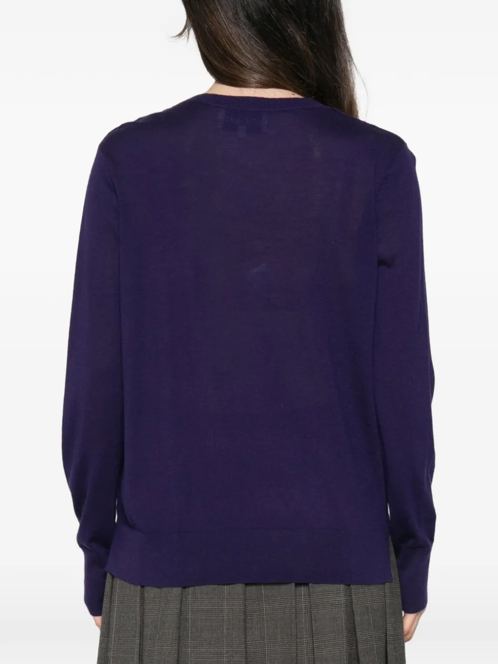 BOMPARD Trui met V-hals Paars