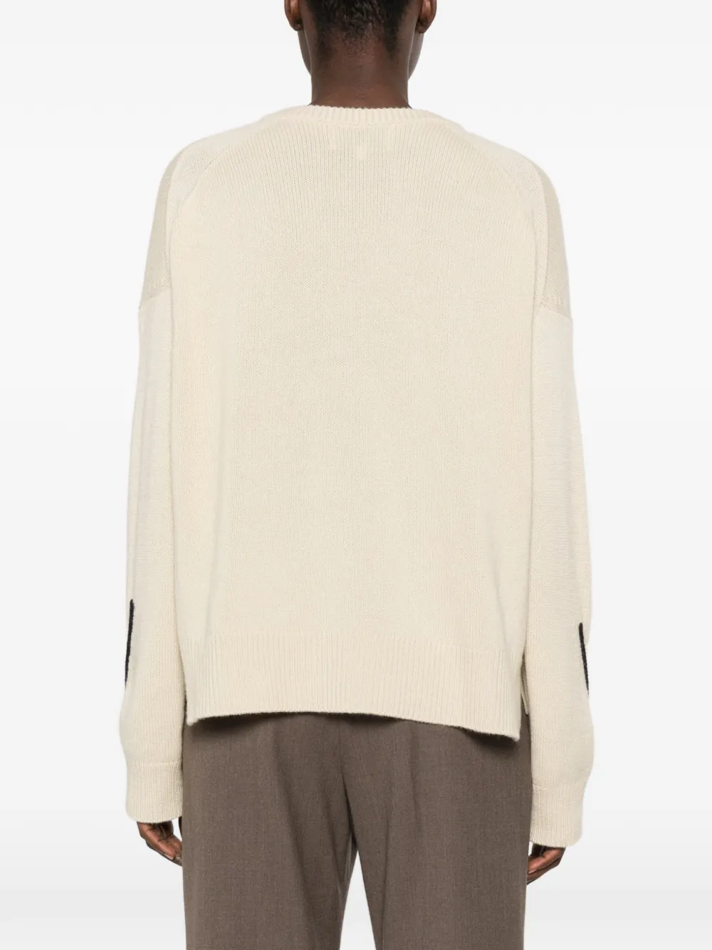 BOMPARD Sweater met ronde hals Beige