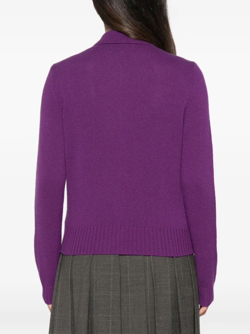 BOMPARD Vest met polokraag Paars