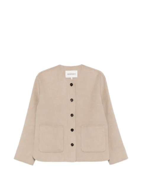 BOMPARD collarless double-sided jacket