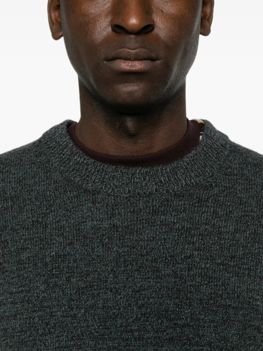 BOMPARD Sweater met ronde hals Grijs