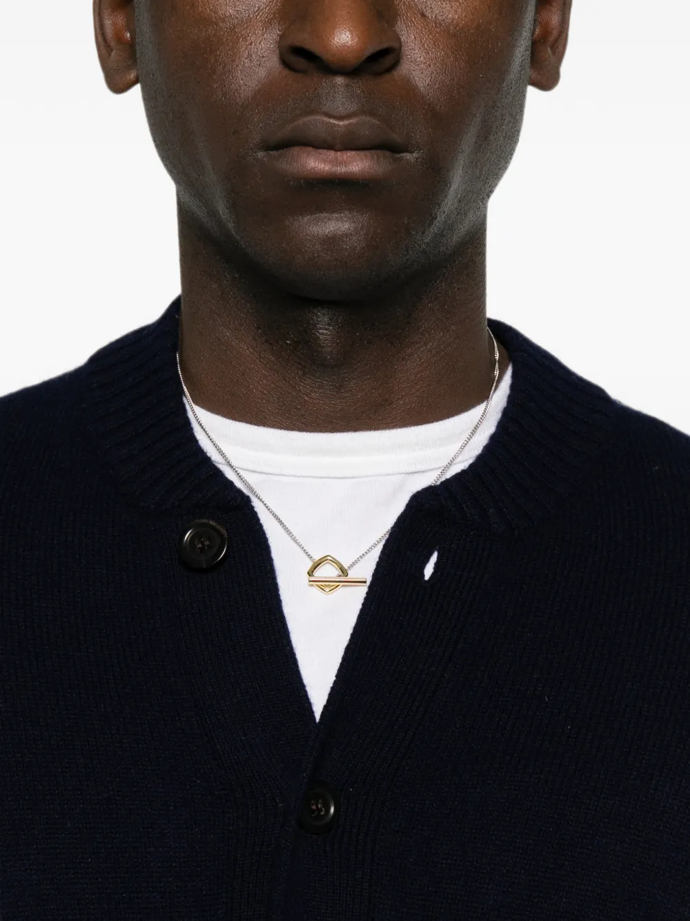 BOMPARD Vest met lange mouwen Blauw