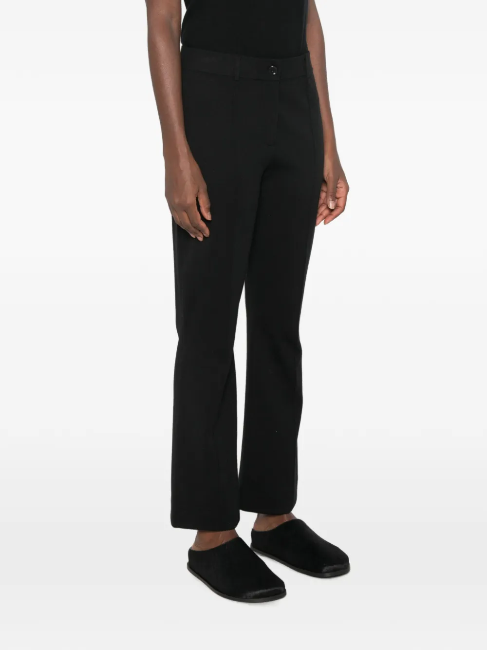 BOMPARD Milano bootcut broek Zwart