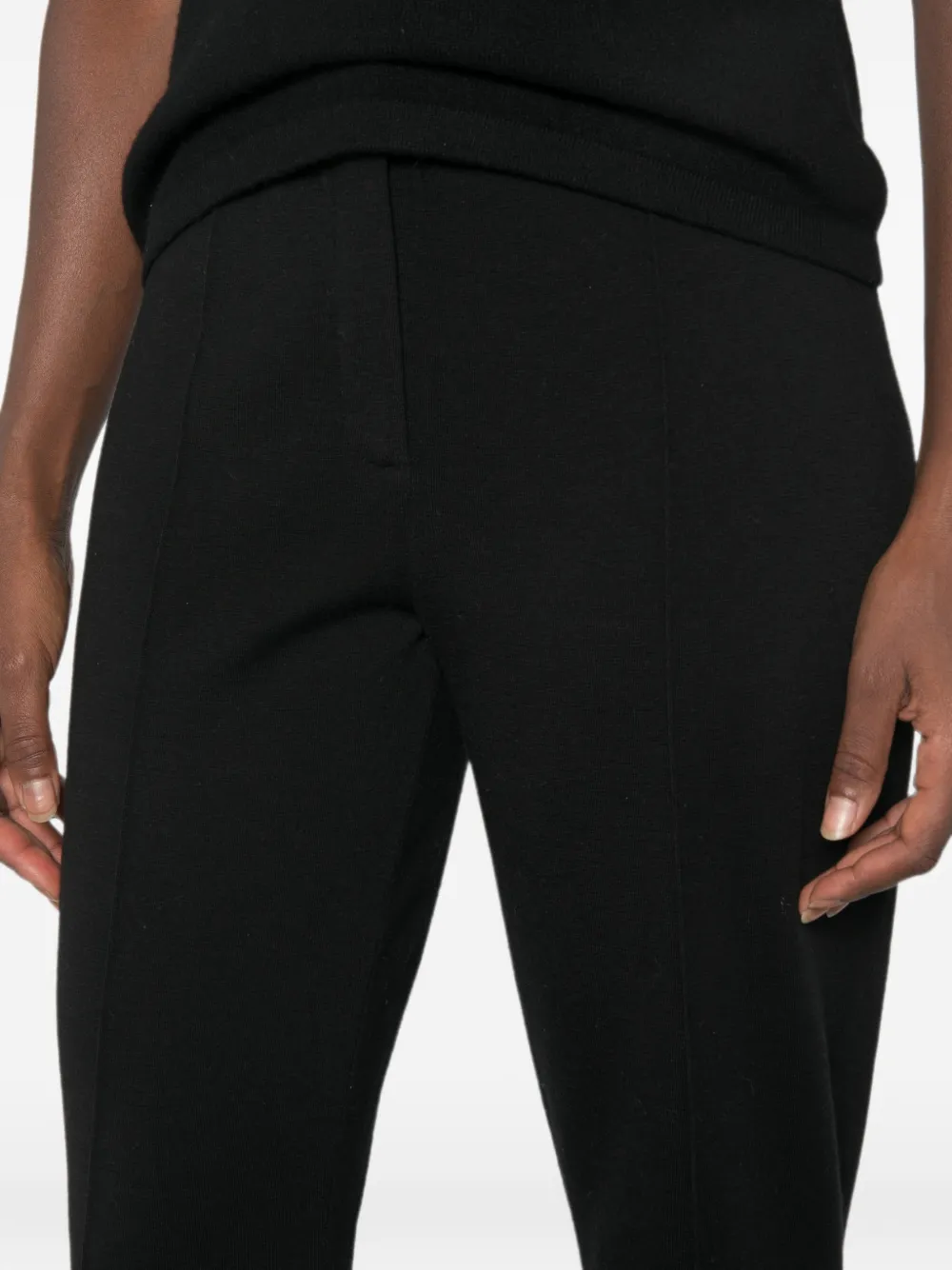BOMPARD Milano bootcut broek Zwart