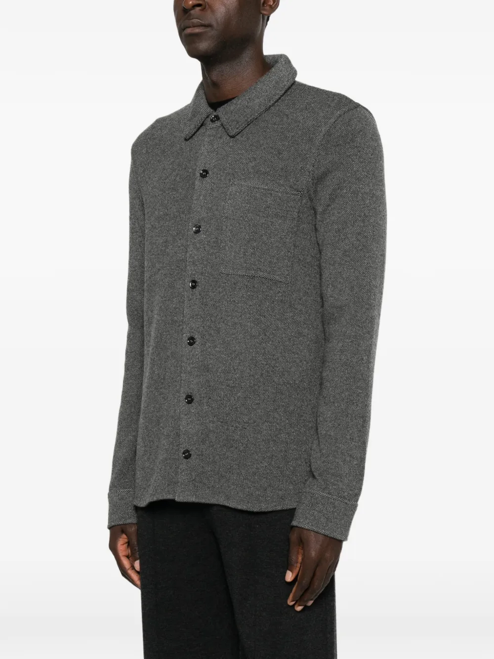 BOMPARD Shirtjack met borstzak Grijs