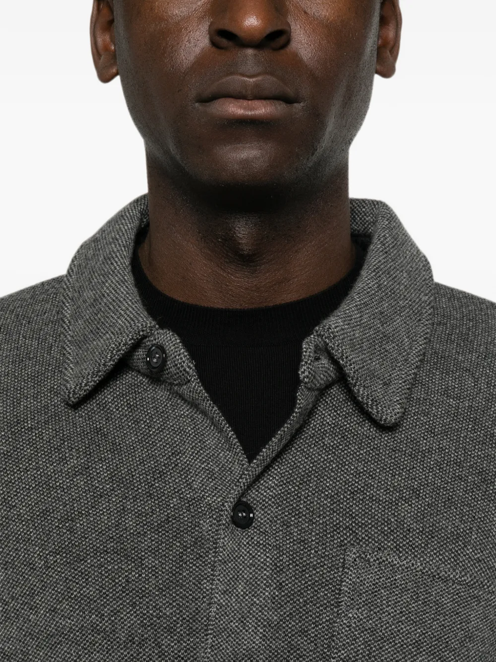 BOMPARD Shirtjack met borstzak Grijs