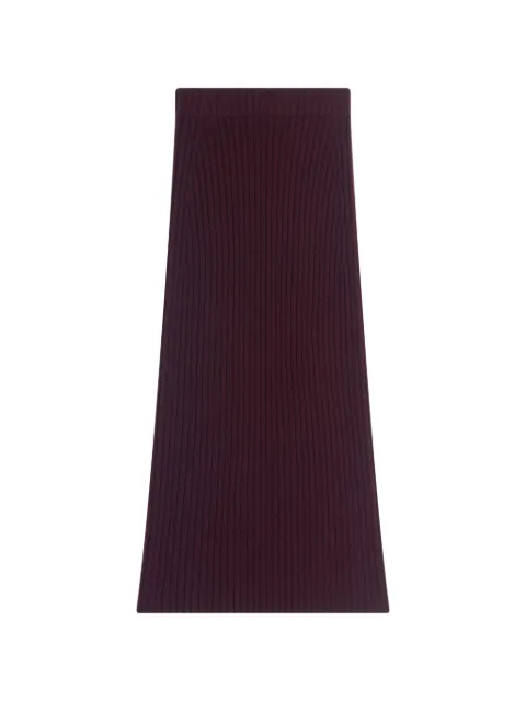 BOMPARD ribbed cashmere maxi skirt