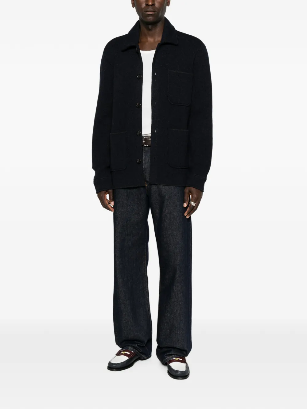 BOMPARD Jack met opgestikte zak Blauw