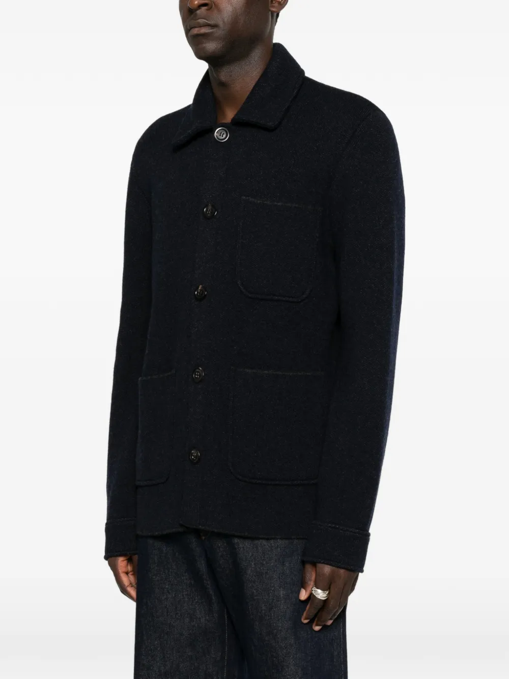 BOMPARD Jack met opgestikte zak Blauw