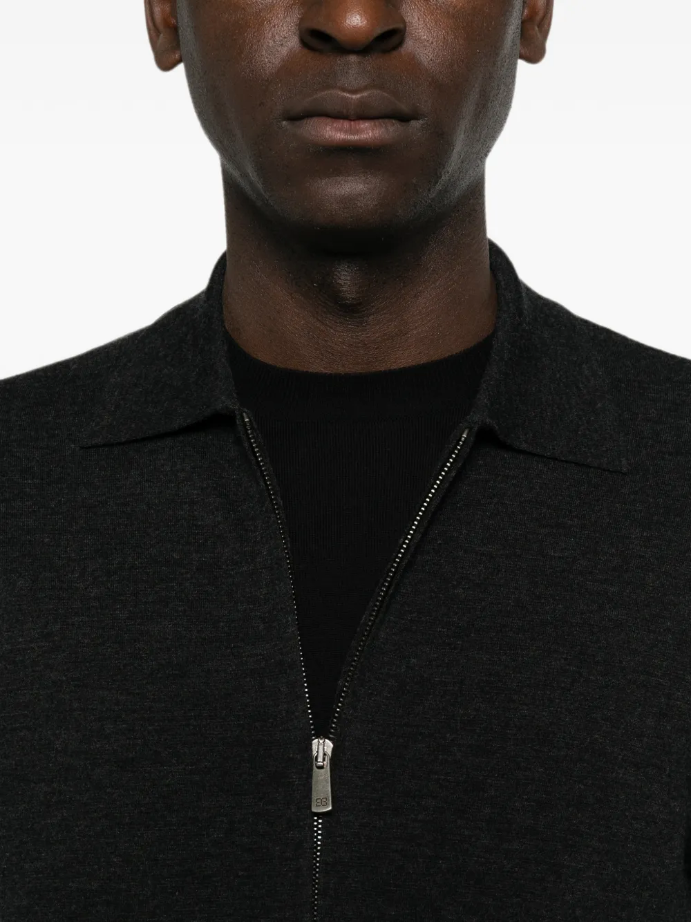 BOMPARD Milano jack met rits Grijs