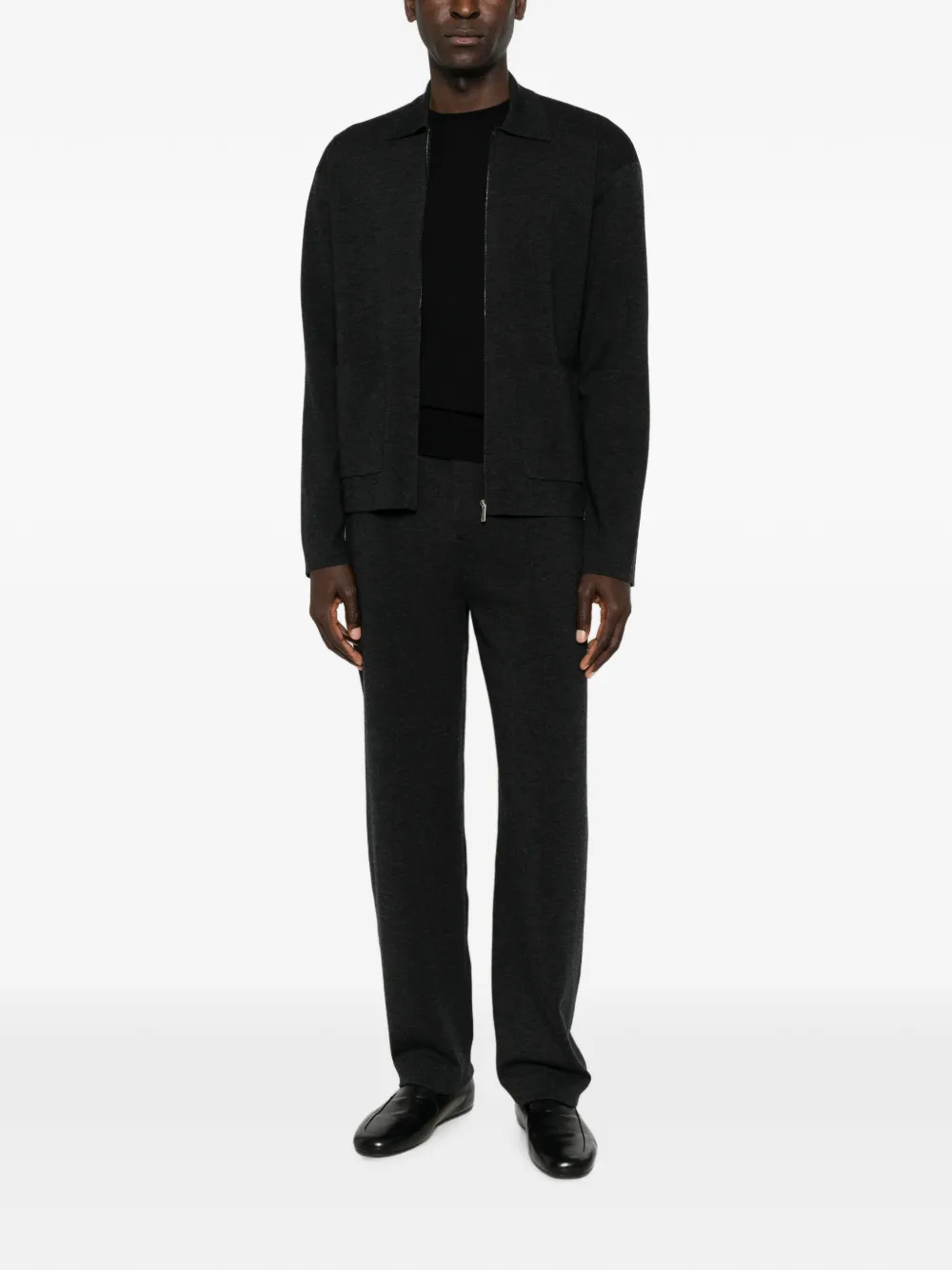 BOMPARD Milano jack met rits Grijs