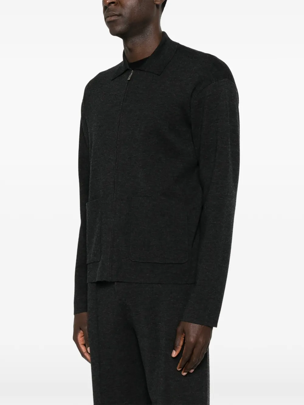BOMPARD Milano jack met rits Grijs
