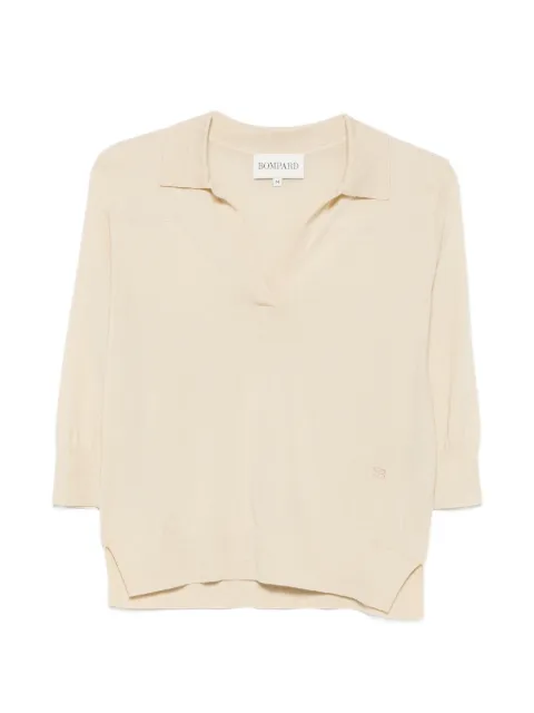 BOMPARD T-Shirt mit Logo-Stickerei