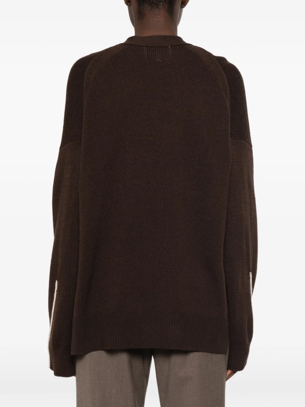 BOMPARD Button-up vest Bruin