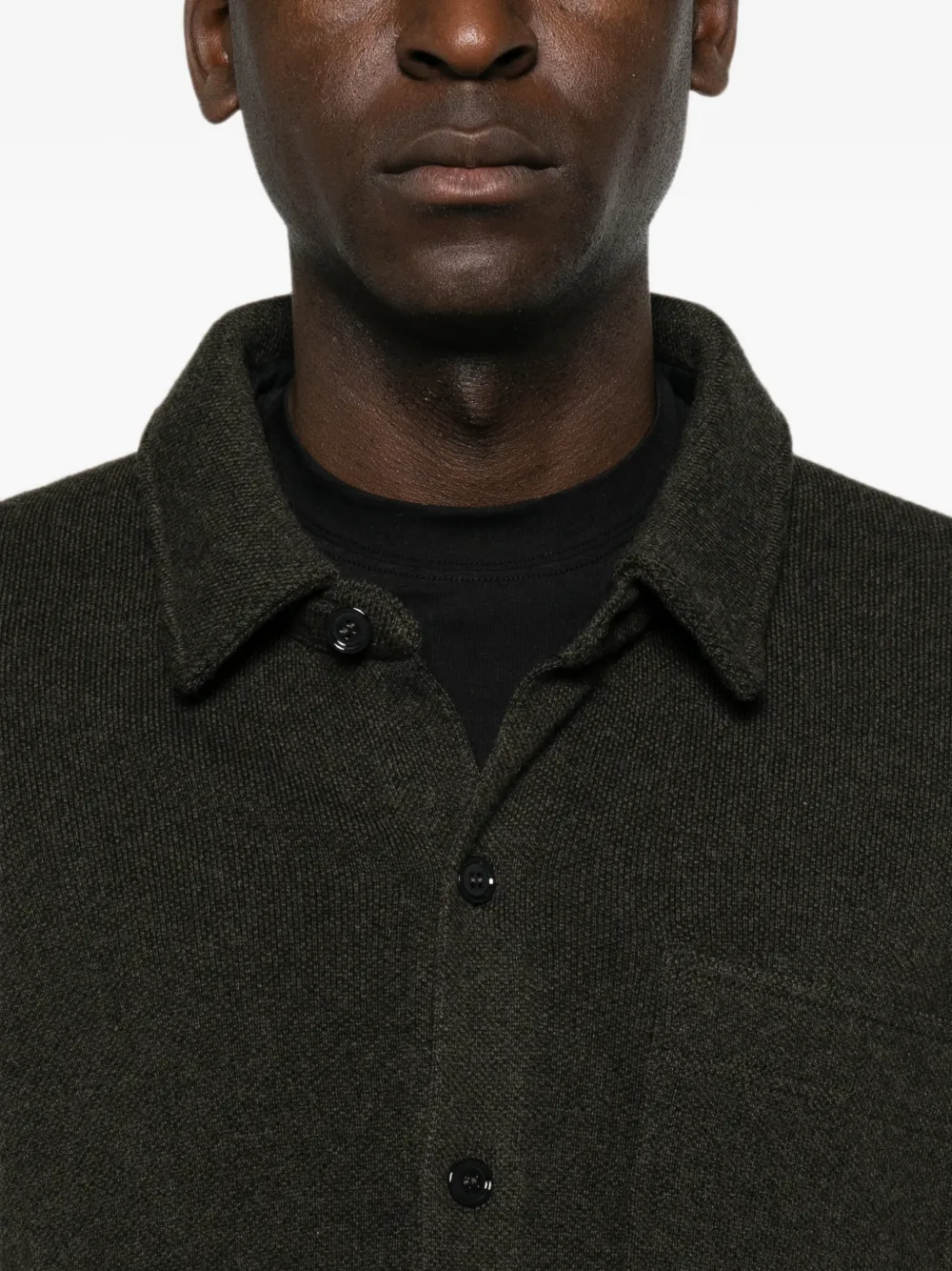 BOMPARD Shirtjack met borstzak Groen