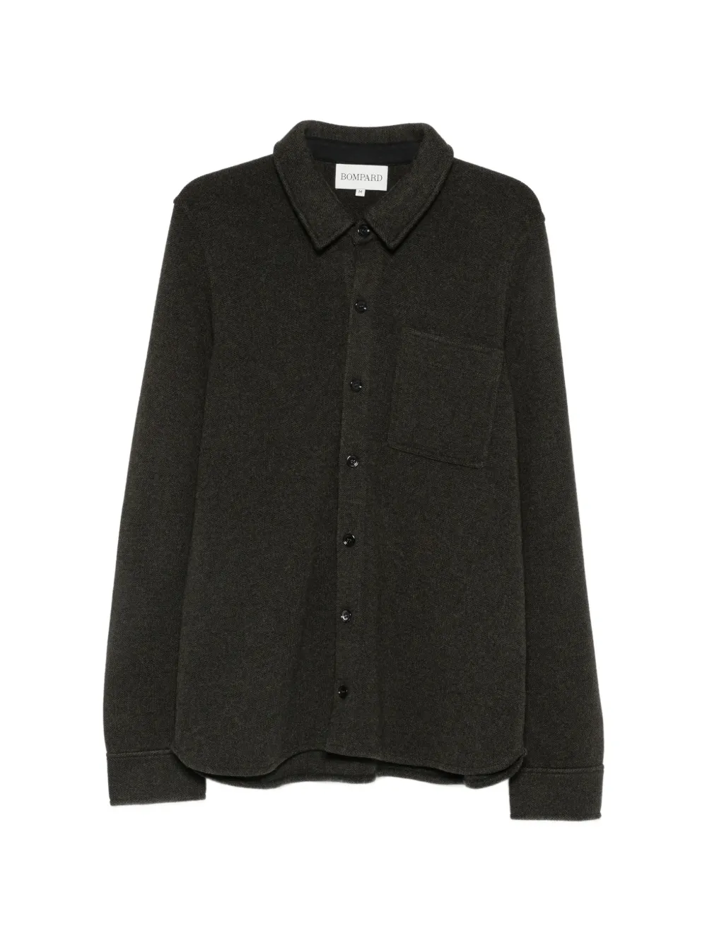 Bompard Chest-pocket Shirt Jacket In Grün