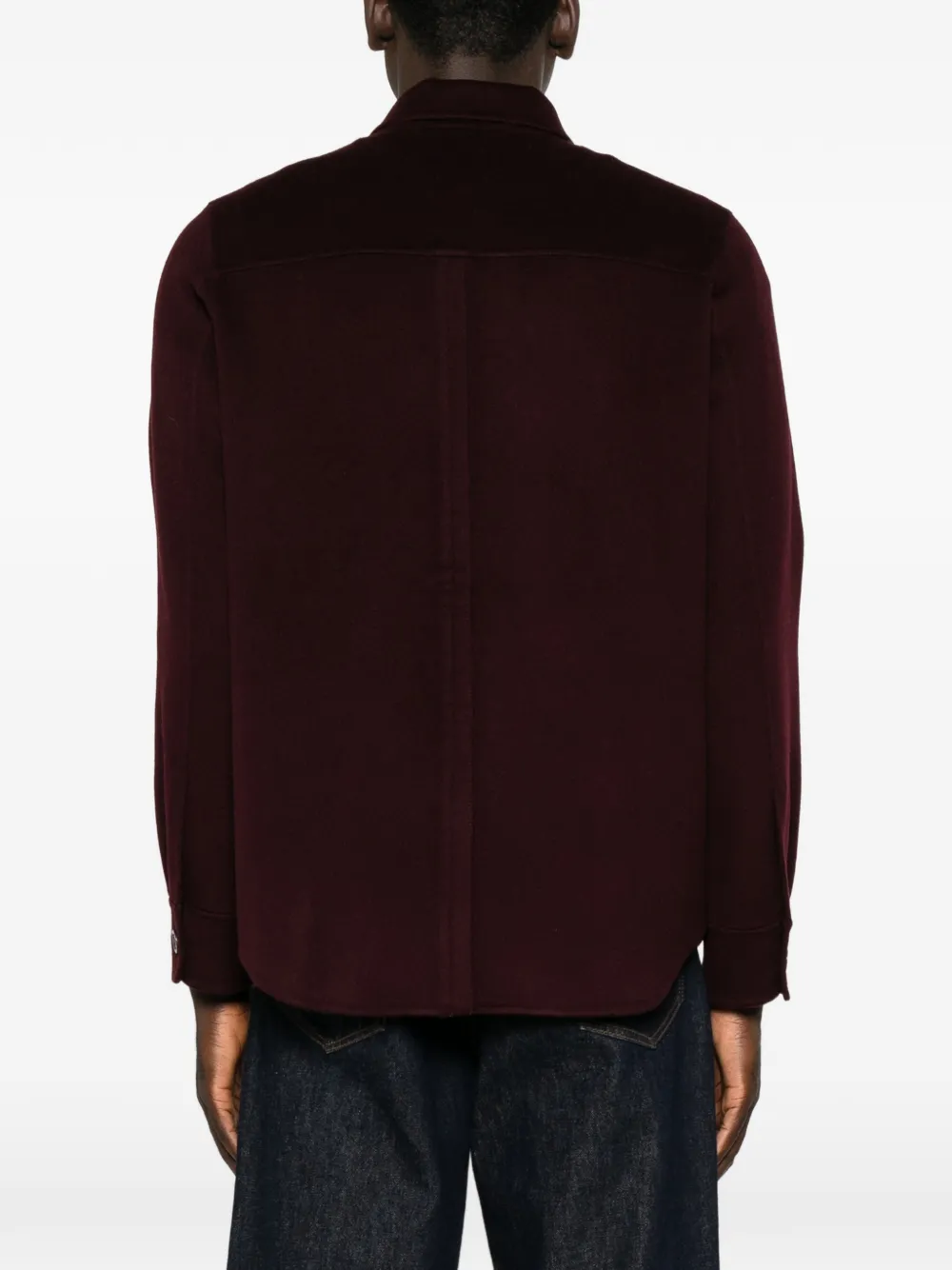 BOMPARD Shirtjack met lange mouwen Paars