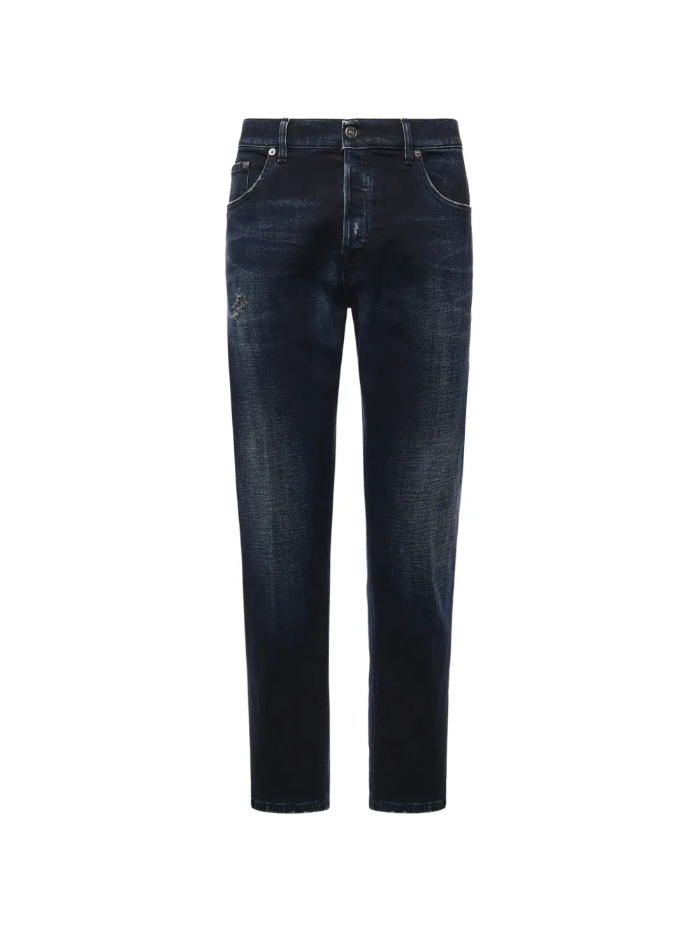 DONDUP faded distressed jeans - Blau