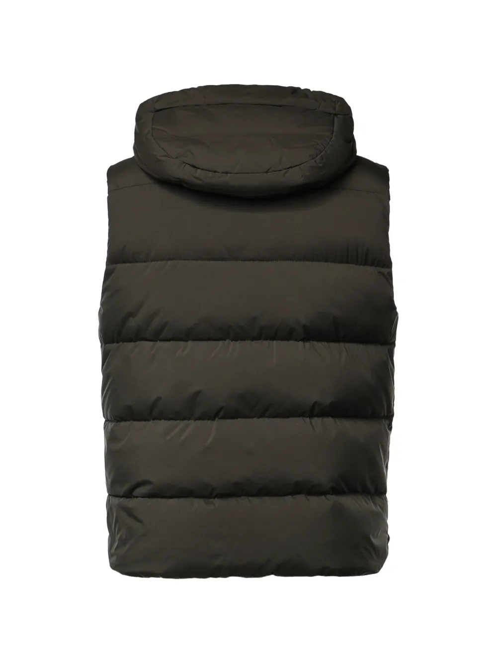 Moorer Bodywarmer met capuchon Groen