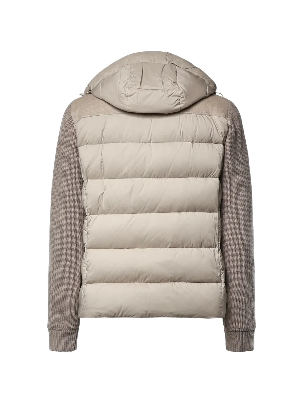 Moorer Allori gewatteerd jack met vlak Beige