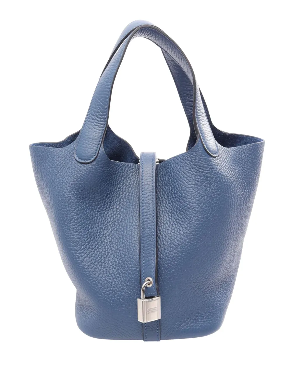 Hermès Pre-Owned 1951 Clemence Picotin Lock 18 handbag - Blau