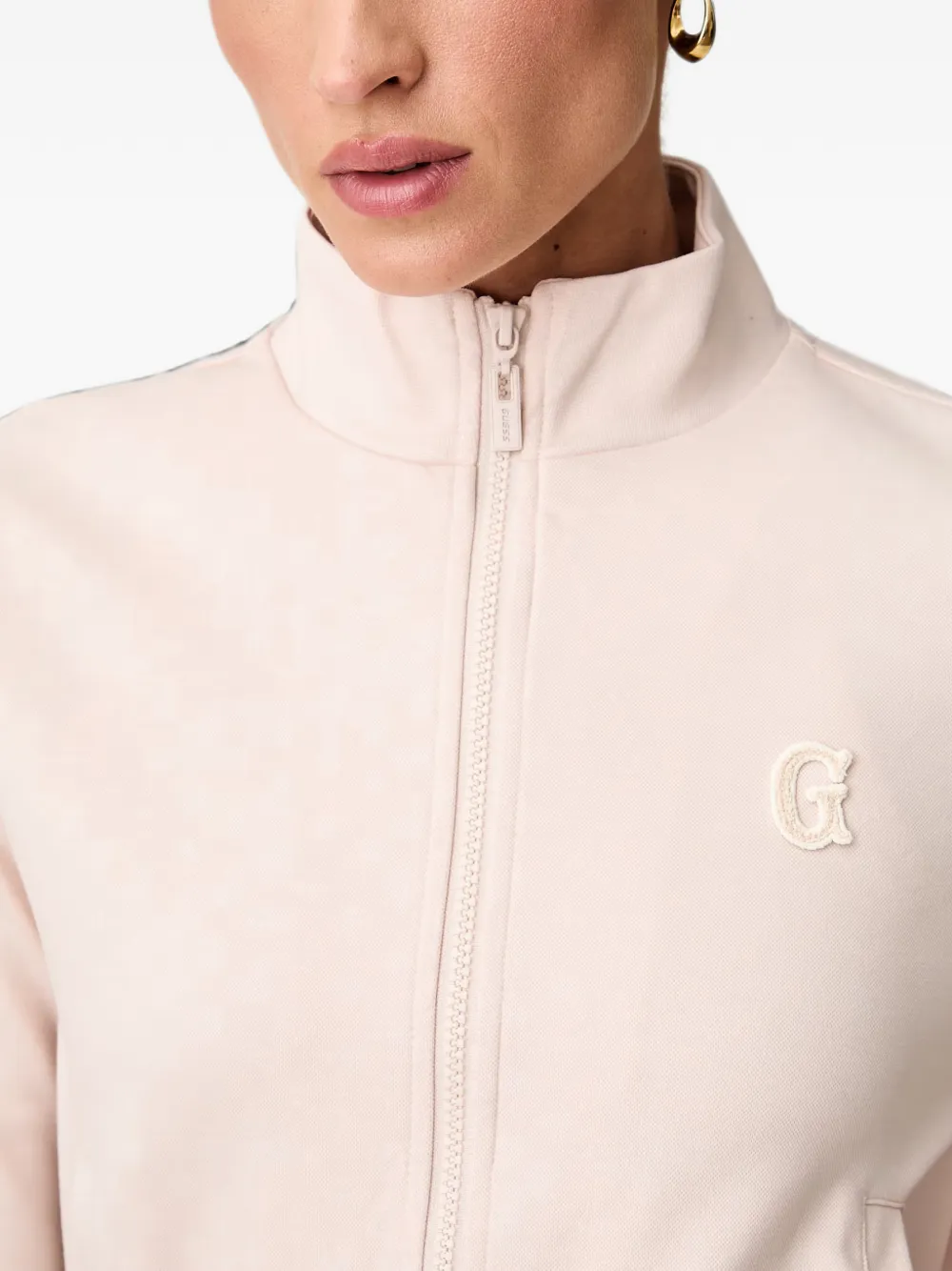 GUESS USA Jack met logopatch Roze