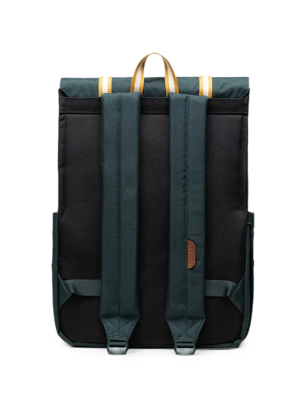 Herschel Supply Co. Survey 20 L rugzak met gespsluiting en patch-detail Groen