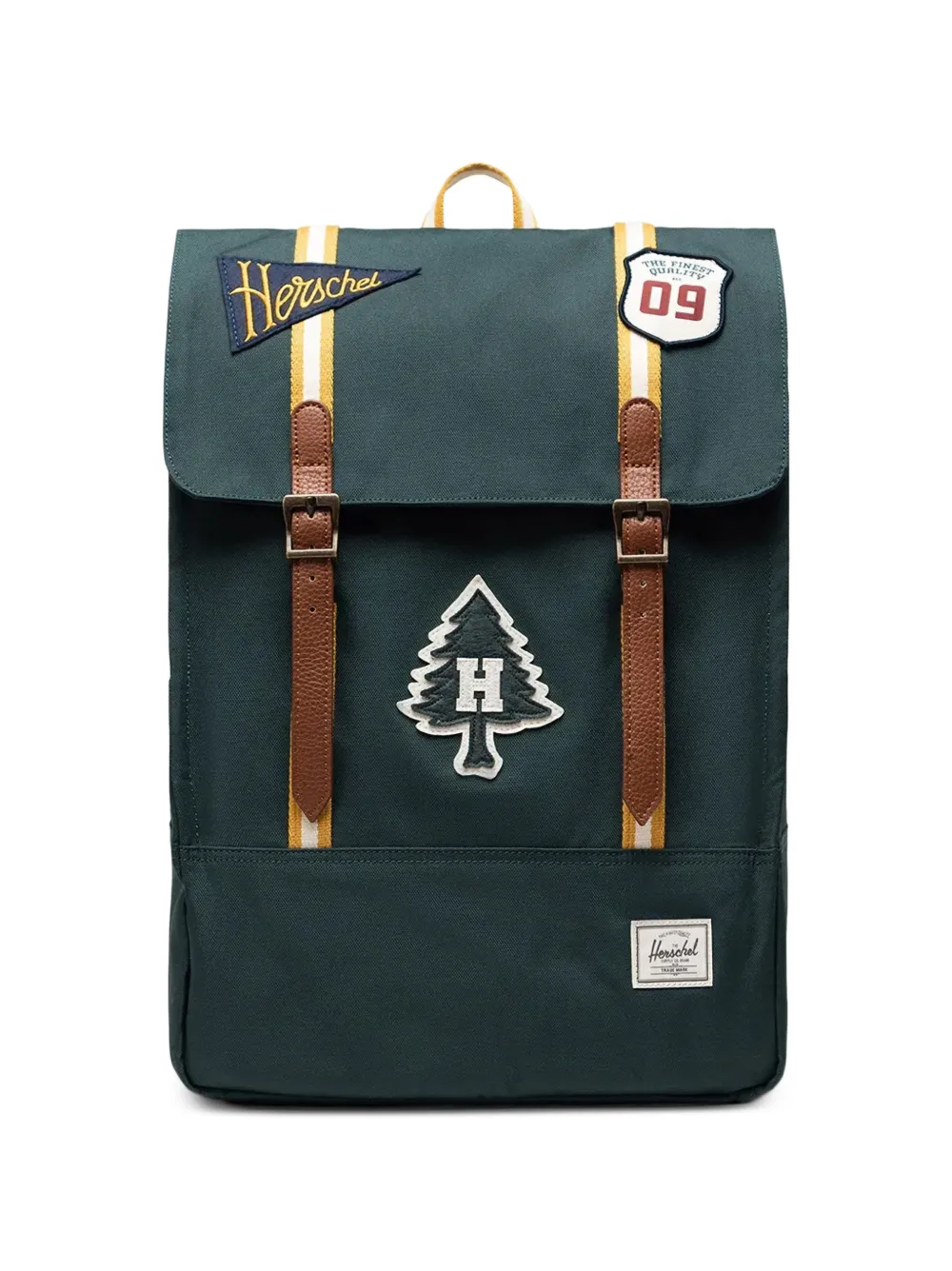 Herschel Supply Co. Survey 20L patch-detail buckle-fastening backpack - Grün