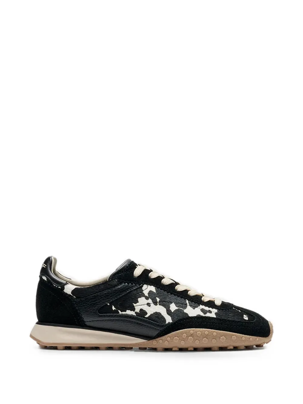 Hoff Bridge MKII animal-print paneled sneakers Zwart